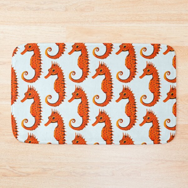 Item preview, Ocean Life Coastal Pattern Collection | Seahorses, Stingrays, Tropical Fish & Shrimp | Nautical Marine Surface Pattern Designs designed and sold by VirtuallyCreativ .