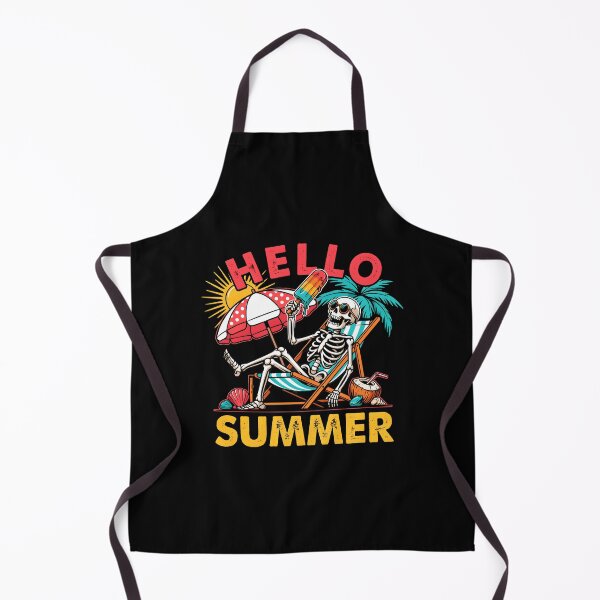 Item preview, Hello Summer Vacation Ice Cream Popsicle Tropical Summer Holiday Lover designed and sold by Redgiant87x.