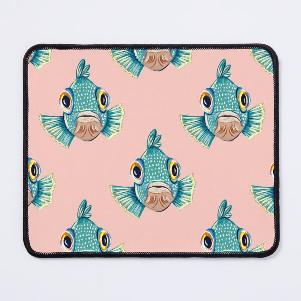 Item preview, Ocean Life Coastal Pattern Collection | Seahorses, Stingrays, Tropical Fish & Shrimp | Nautical Marine Surface Pattern Designs designed and sold by VirtuallyCreativ .