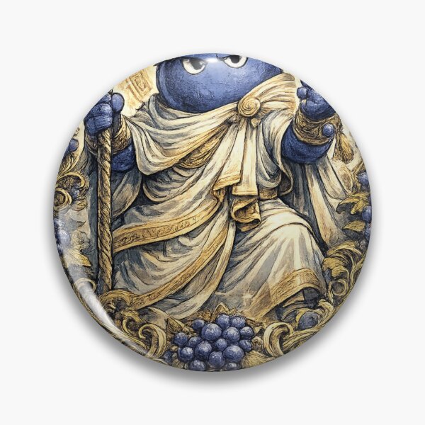 Item preview, Roman Emperor Blueberry God Fantasy Mythology Fruit Art Design designed and sold by irfanshikh.