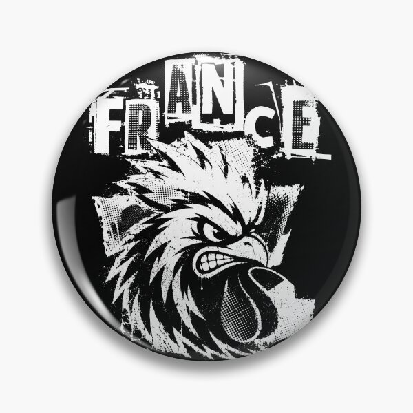 Item preview, France French Rooster Angry Punk Patriotic Coq Gaulois designed and sold by EdGraphy.