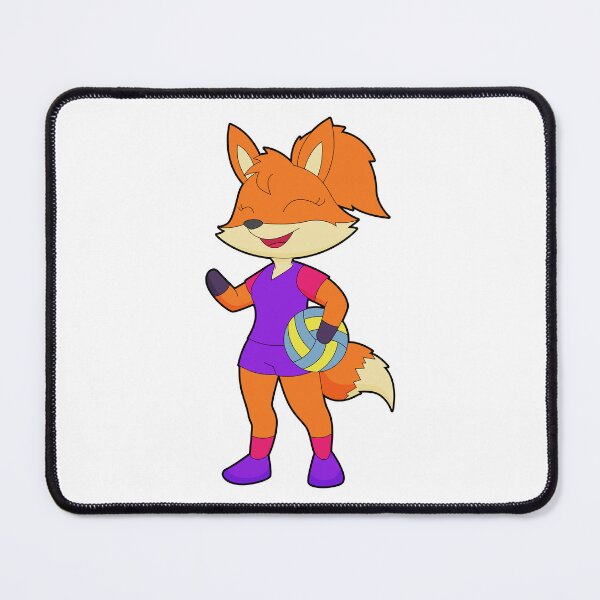 Item preview, Fox Volleyball player Volleyball designed and sold by Snabdesign84.