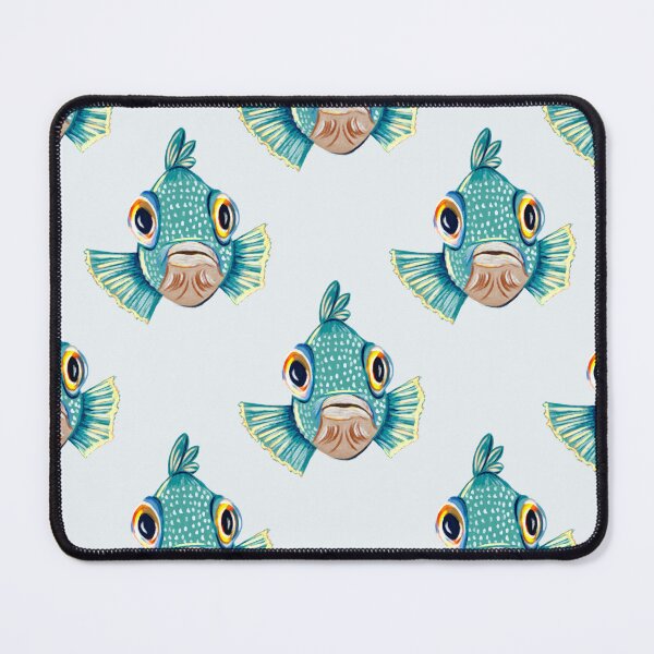 Item preview, Ocean Life Coastal Pattern Collection | Seahorses, Stingrays, Tropical Fish & Shrimp | Nautical Marine Surface Pattern Designs designed and sold by VirtuallyCreativ .
