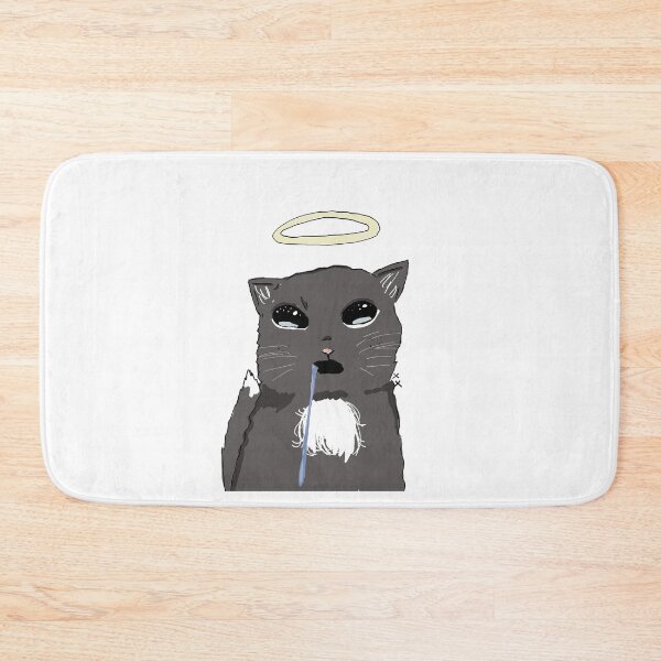 Item preview, angel cat droolong meme designed and sold by MysticRacoon6.