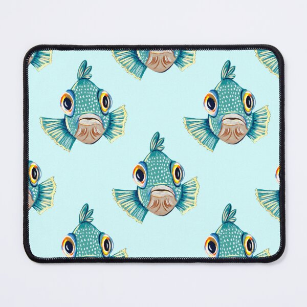 Item preview, Ocean Life Coastal Pattern Collection | Seahorses, Stingrays, Tropical Fish & Shrimp | Nautical Marine Surface Pattern Designs designed and sold by VirtuallyCreativ .