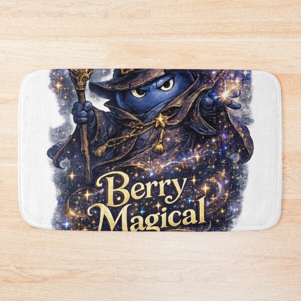 Item preview, Berry Magical Funny Wizard Blueberry Fantasy Sorcerer Design designed and sold by irfanshikh.