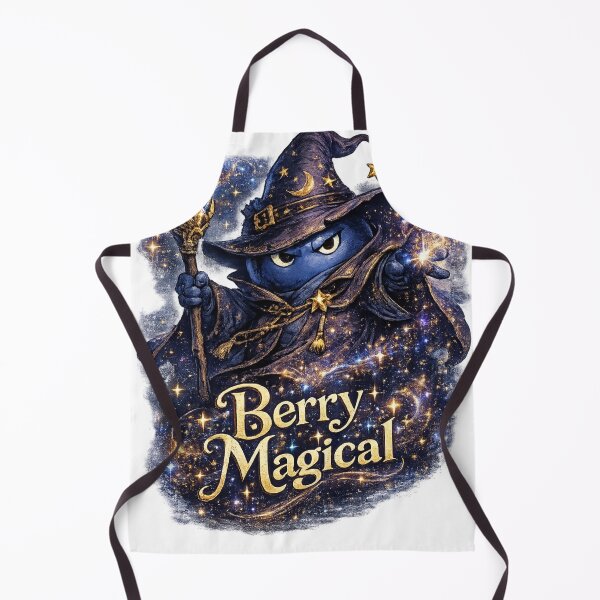 Item preview, Berry Magical Funny Wizard Blueberry Fantasy Sorcerer Design designed and sold by irfanshikh.