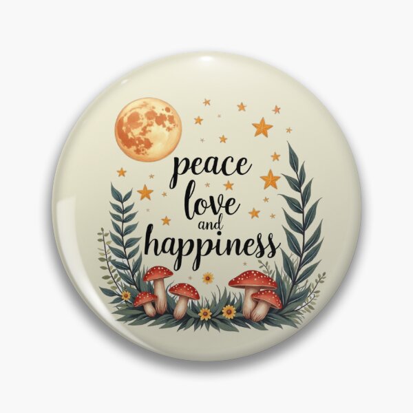Item preview, Peace, love and happiness designed and sold by Faerieglen.