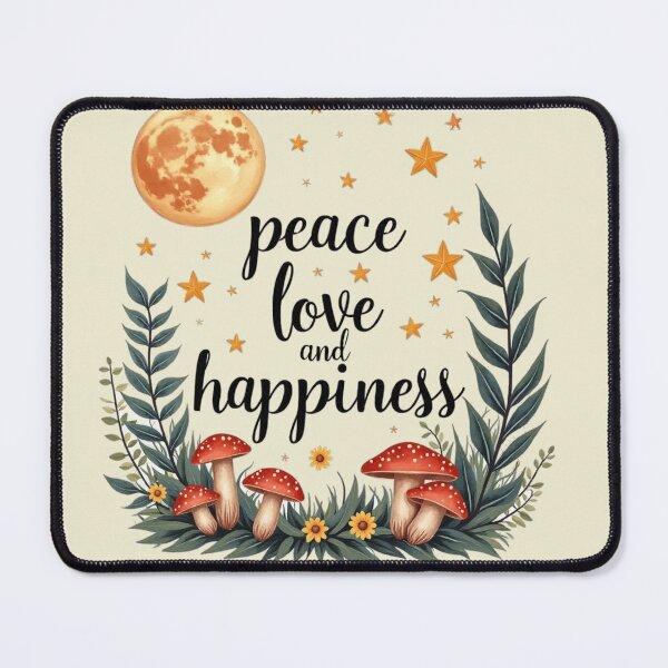 Item preview, Peace, love and happiness designed and sold by Faerieglen.