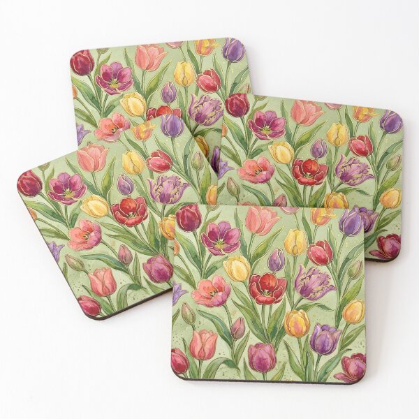Item preview, Colorful Tulips Flowers designed and sold by GraphicsClub.