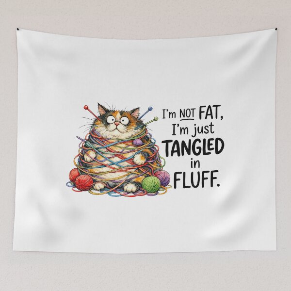 Item preview, Funny cat designed and sold by Blue-Fall.