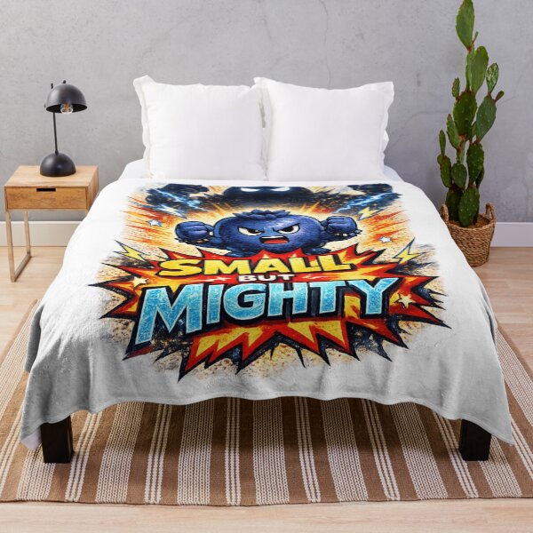 Item preview, Small But Mighty Funny Tough Blueberry Motivational Design designed and sold by irfanshikh.