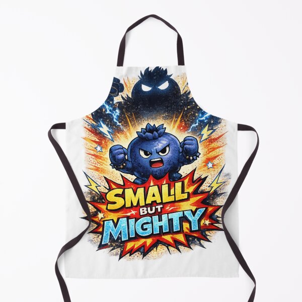 Item preview, Small But Mighty Funny Tough Blueberry Motivational Design designed and sold by irfanshikh.