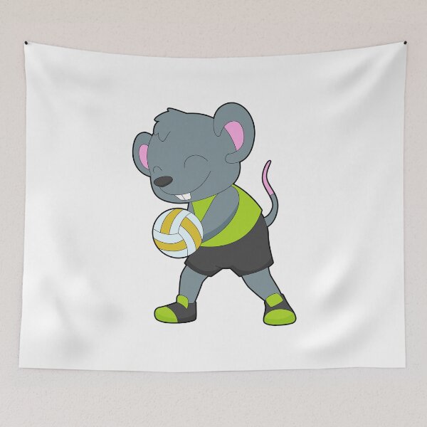 Item preview, Mouse Volleyball player Volleyball designed and sold by Snabdesign84.