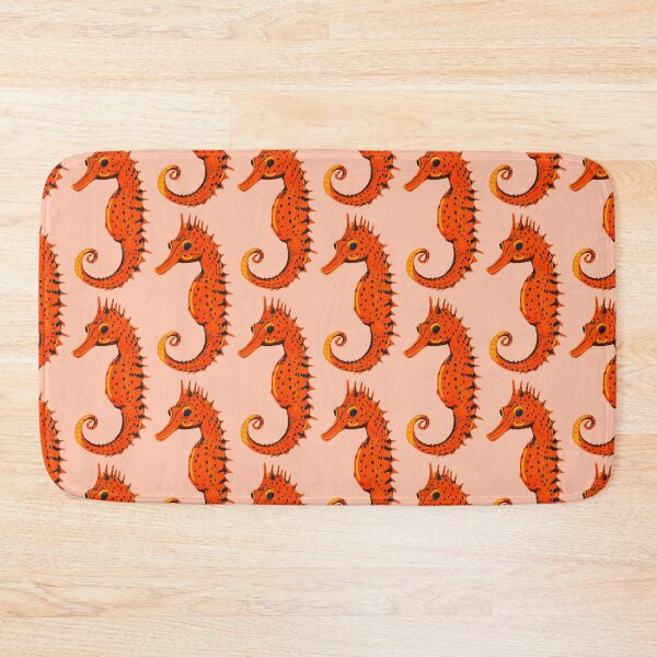 Item preview, Ocean Life Coastal Pattern Collection | Seahorses, Stingrays, Tropical Fish & Shrimp | Nautical Marine Surface Pattern Designs designed and sold by VirtuallyCreativ .