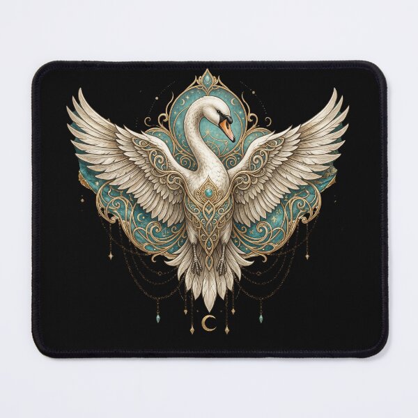 Item preview, Celtic Swan designed and sold by The Quiet Canvas By Jacky.