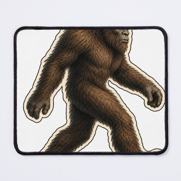 Item preview, Realistic Sasquatch Stride: Pacific Northwest Bigfoot Illustration designed and sold by Swanny's Custom T-shirt and Gift Designs.