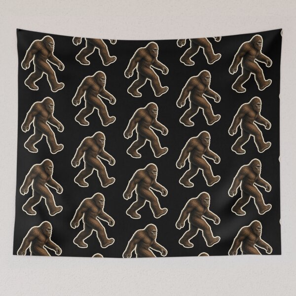 Item preview, Realistic Sasquatch Stride: Pacific Northwest Bigfoot Illustration designed and sold by Swanny's Custom T-shirt and Gift Designs.