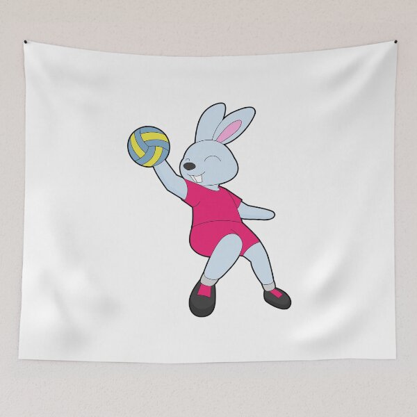 Item preview, Rabbit Volleyball player Volleyball designed and sold by Snabdesign84.