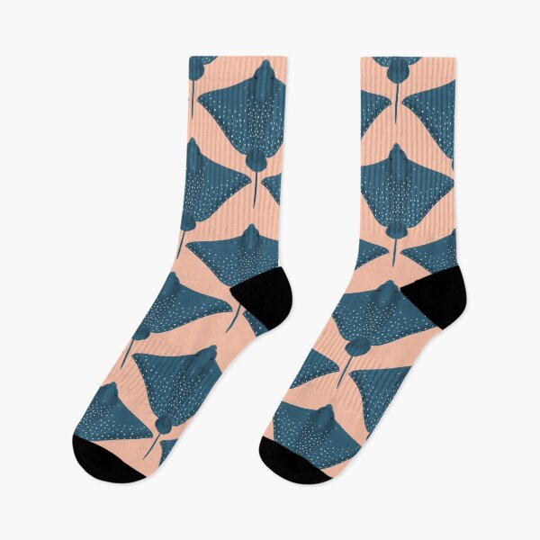 Item preview, Ocean Life Coastal Pattern Collection | Seahorses, Stingrays, Tropical Fish & Shrimp | Nautical Marine Surface Pattern Designs designed and sold by VirtuallyCreativ .