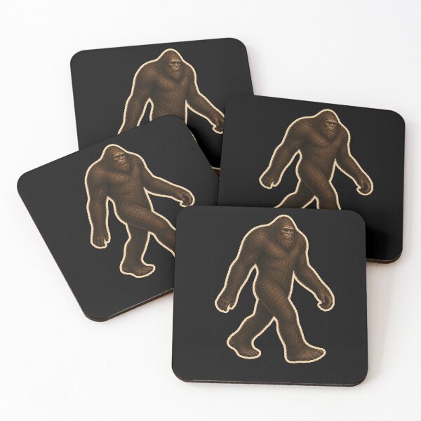 Item preview,  Realistic Bigfoot Stride: Pacific Northwest Sasquatch Illustration designed and sold by Swanny's Custom T-shirt and Gift Designs.
