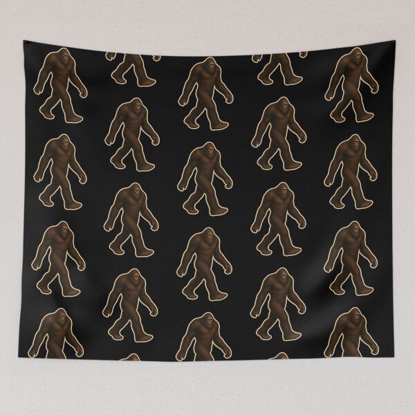 Item preview,  Realistic Bigfoot Stride: Pacific Northwest Sasquatch Illustration designed and sold by Swanny's Custom T-shirt and Gift Designs.