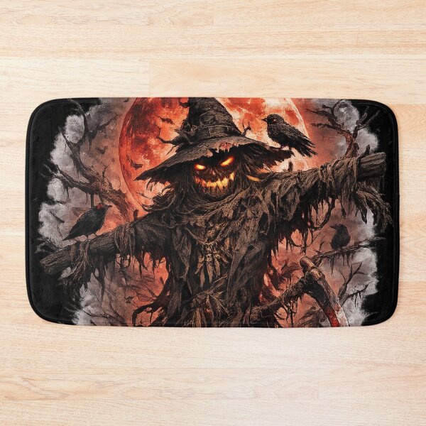 Item preview, Harvest Moon Scarecrow – Dark Halloween Horror  designed and sold by Dreamy fantasy design.