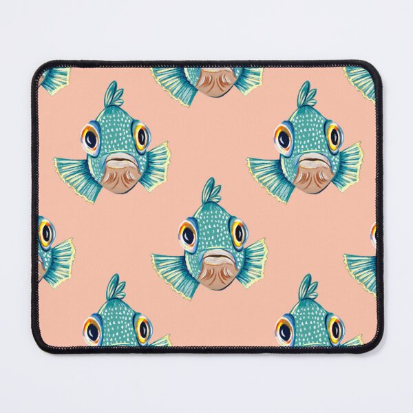 Item preview, Ocean Life Coastal Pattern Collection | Seahorses, Stingrays, Tropical Fish & Shrimp | Nautical Marine Surface Pattern Designs designed and sold by VirtuallyCreativ .