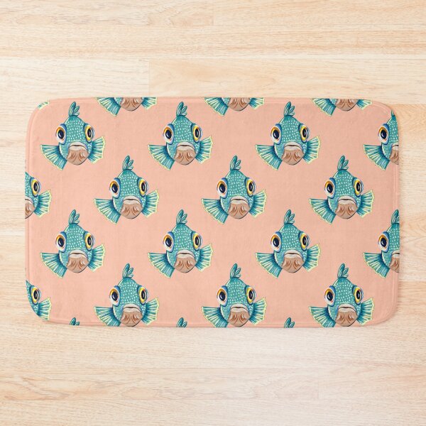 Item preview, Ocean Life Coastal Pattern Collection | Seahorses, Stingrays, Tropical Fish & Shrimp | Nautical Marine Surface Pattern Designs designed and sold by VirtuallyCreativ .