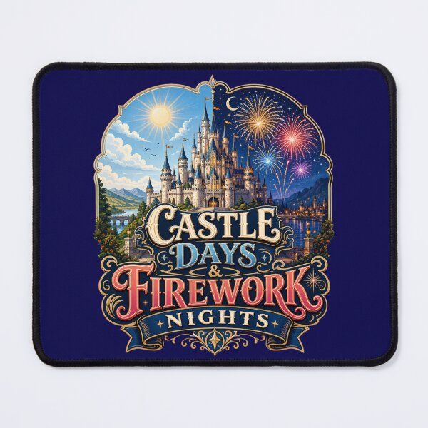 Item preview, Castle Days & Firework Nights | Magical Fairytale Adventure Shirt designed and sold by rushaib.
