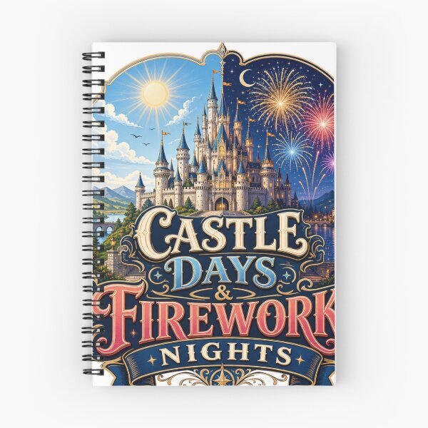 Item preview, Castle Days & Firework Nights | Magical Fairytale Adventure Shirt designed and sold by rushaib.