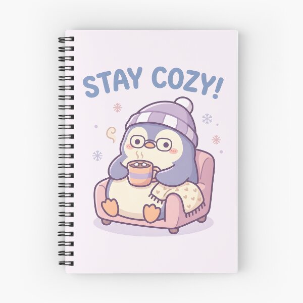 Item preview, Stay Cozy Penguin designed and sold by dreephic22.