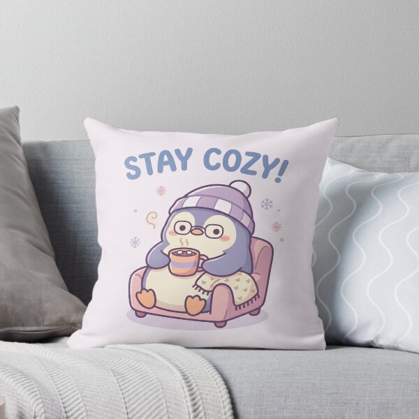 Item preview, Stay Cozy Penguin designed and sold by dreephic22.