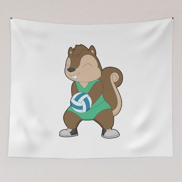 Item preview, Squirrel Volleyball player Volleyball designed and sold by Snabdesign84.