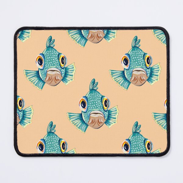 Item preview, Ocean Life Coastal Pattern Collection | Seahorses, Stingrays, Tropical Fish & Shrimp | Nautical Marine Surface Pattern Designs designed and sold by VirtuallyCreativ .