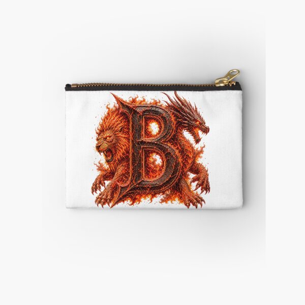 Item preview, Emberborn Zodiac Letter B designed and sold by BlissBlvdShop.