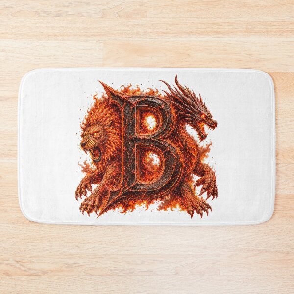 Item preview, Emberborn Zodiac Letter B designed and sold by BlissBlvdShop.
