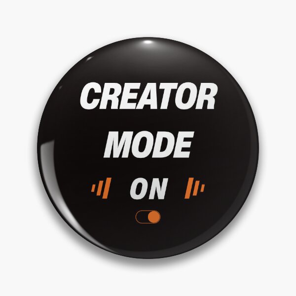 Item preview, Creator Mode On | Creative Mindset Minimal Design designed and sold by TheRareMindset.