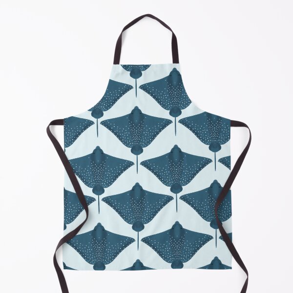 Item preview, Ocean Life Coastal Pattern Collection | Seahorses, Stingrays, Tropical Fish & Shrimp | Nautical Marine Surface Pattern Designs designed and sold by VirtuallyCreativ .