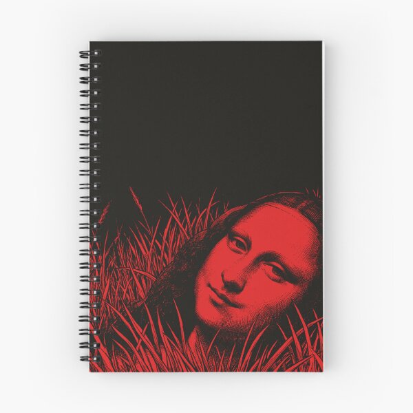 Item preview, The Crimson Smile - Eerie Red Mona Lisa Gothic Art designed and sold by Billy Septian.