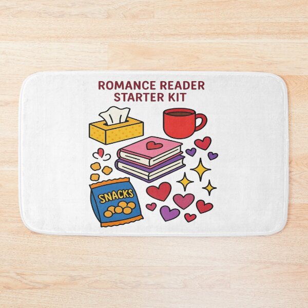 Item preview, Romance Reader Starter Kit Funny Book Lover Design designed and sold by BookedAndDesign.