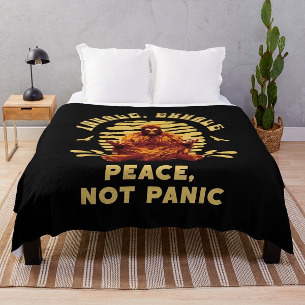 Item preview, Bigfoot Meditation Peace Not Panic Design designed and sold by Vac1.