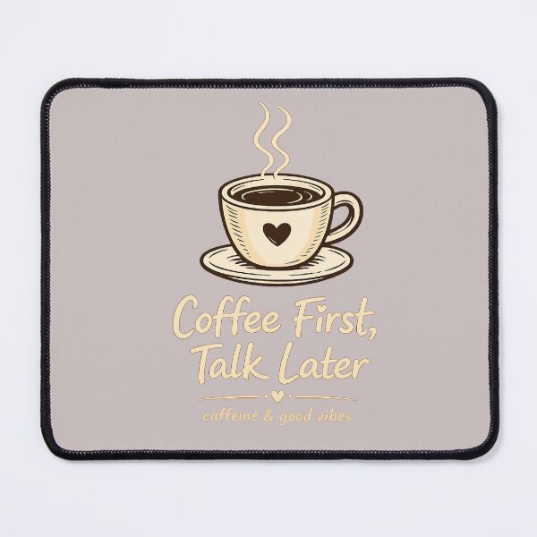 Item preview, Coffee First Talk Later designed and sold by aminomen.