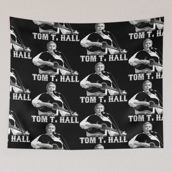 Item preview, Tom T. Hall - Vintage Country Music Legend Fan Art designed and sold by darklordpug.