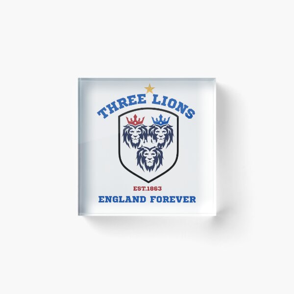 Item preview, Three Lions England Forever Football Fan Graphic designed and sold by WildTrace.