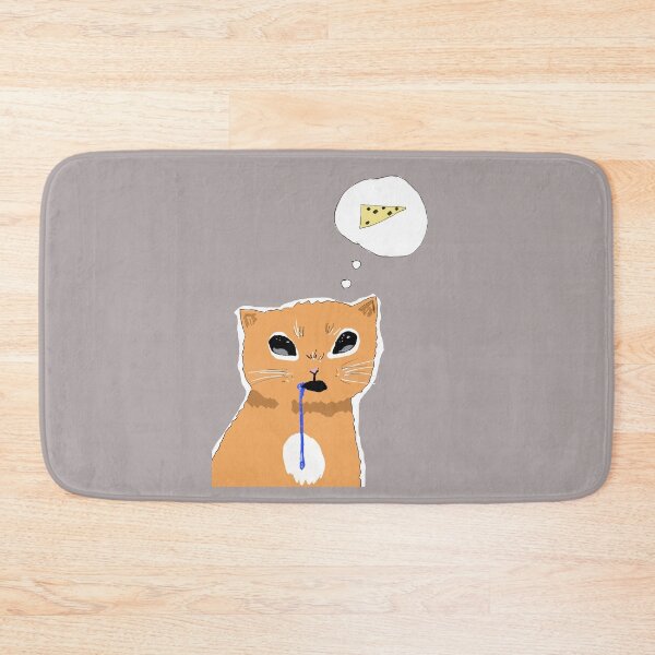 Item preview, Ginger cat drooling for cheese xx designed and sold by MysticRacoon6.