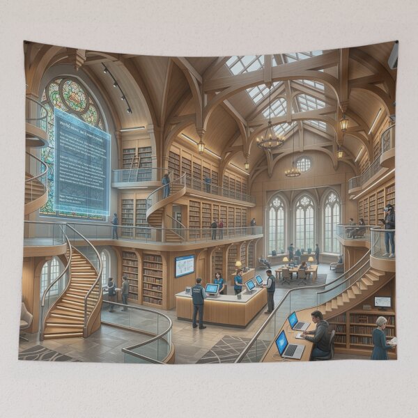 Item preview, Digital Cathedral of Knowledge designed and sold by Sigtrix.