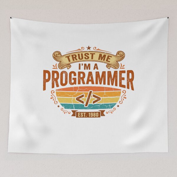 Item preview, Trust Me I'm A Programmer designed and sold by Soren Graft.