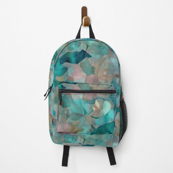 Item preview, Teal and Pink Lotus Floral Pattern designed and sold by ArteVintage.