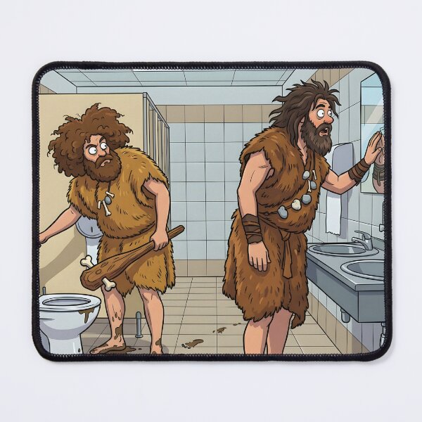 Item preview, Two cavemen designed and sold by Art Dila Studio.